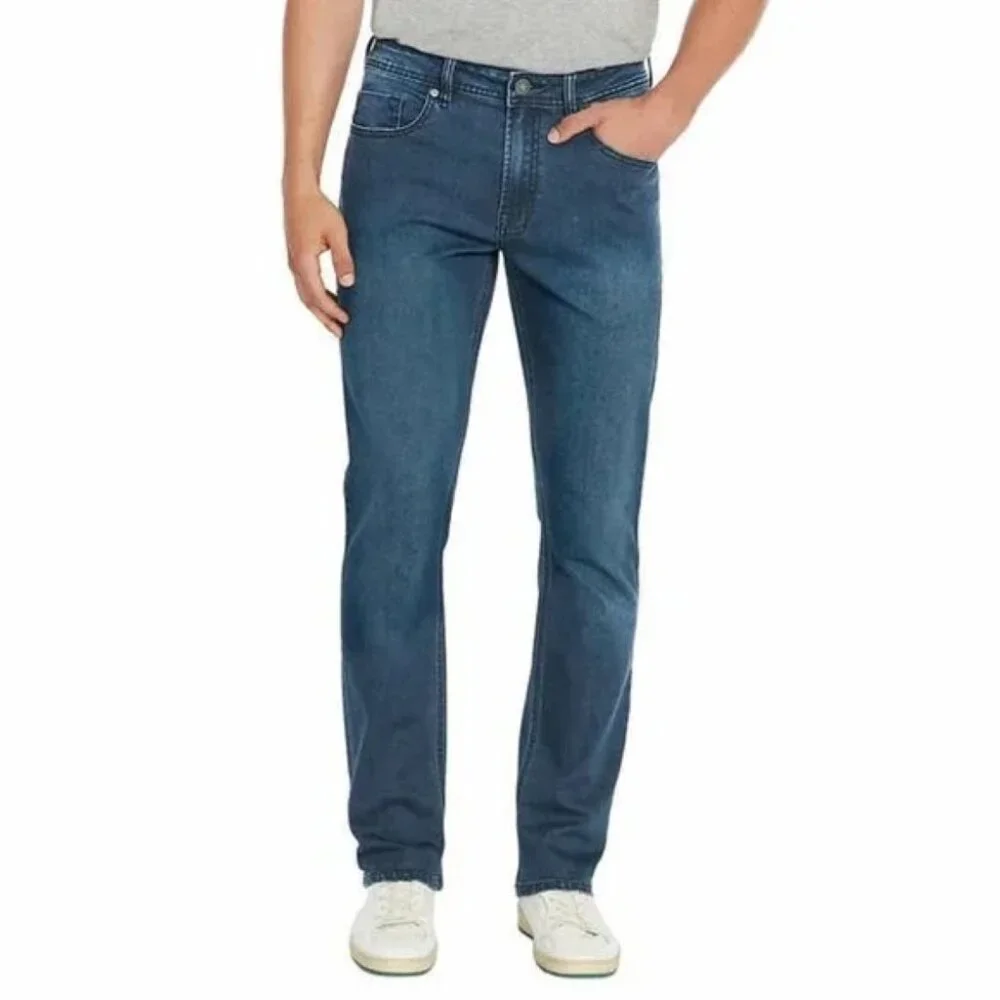 Buffalo David Bitton Axel Super Soft Stretch Slim Denim Jeans Faded Blue 38